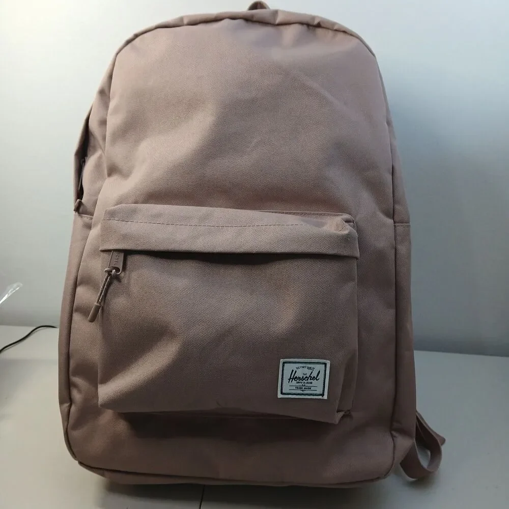 The Herschel Classic 2L Unisex Mauve Dusty Pink Ash Rose Bookbag Backpack